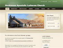 Tablet Screenshot of hockinsonchurch.org